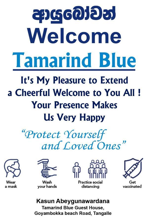 Tamarind Blue Hotell Tangalle Exteriör bild